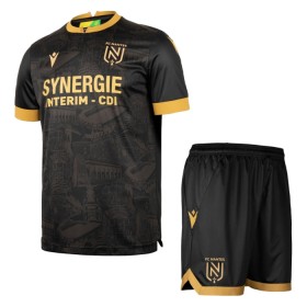 FC Nantes Venkovní 2024-25 - Dětské Fotbalové Dresy (S/S)